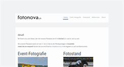 Desktop Screenshot of fotonova.ch